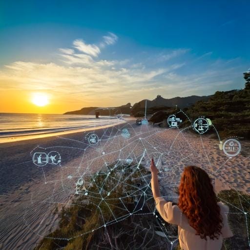 A⁤ visual‍ representation of customer journey mapping through AI technology.